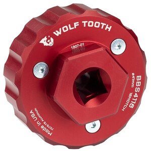 Wolf Tooth BBS4416 Innenlagerwerkzeug rot rot