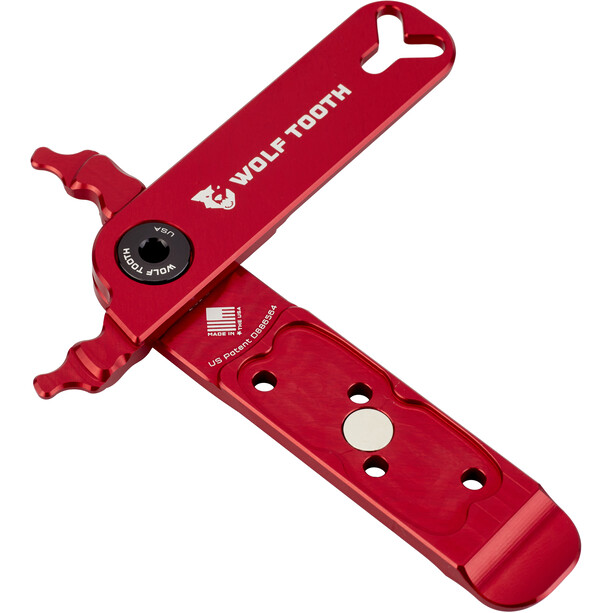 Wolf Tooth Pack Master Link Pliers red/black