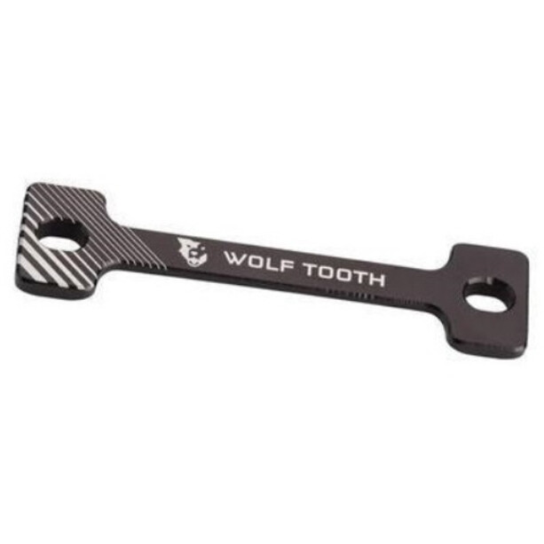Wolf Tooth B-RAD Dogbone Base Montaje Portabidón, negro