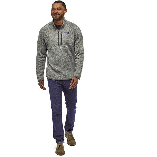 Patagonia Better Sweater Zip 1/4 Homme, gris
