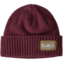 Patagonia Brodeo Beanie-Mütze rot