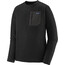 Patagonia R1 Air Pull-over Crew Homme, noir