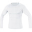 GOREWEAR Base Layer Camicia a maniche lunghe Uomo, bianco