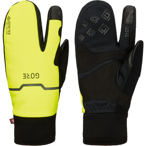 GOREWEAR Gore-Tex Infinium Thermo Split Gloves black/neon yellow
