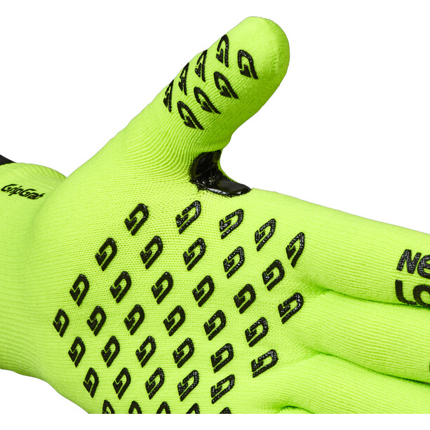 GripGrab Wodoodporne rękawiczki termiczne z dzianiny, żółty