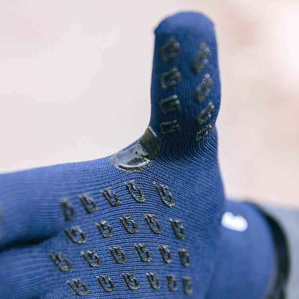 GripGrab Gants thermiques en tricot imperméables, bleu