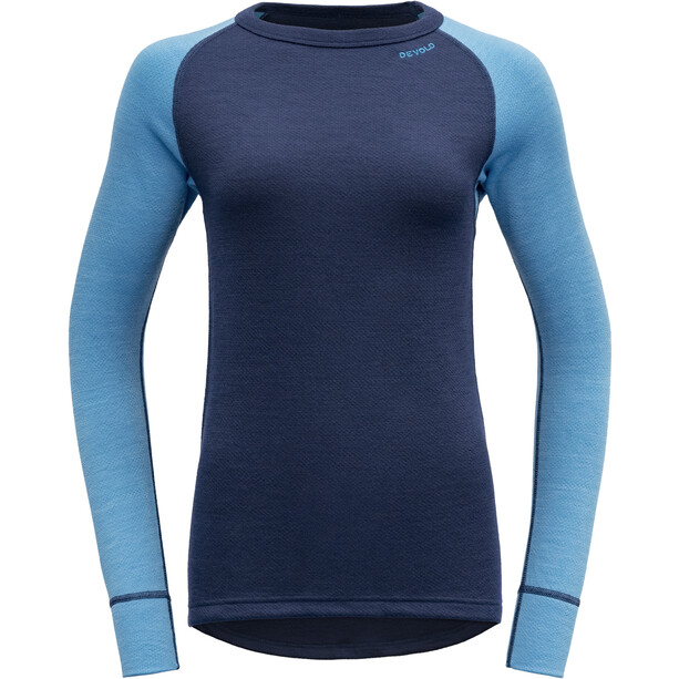 Devold Expedition Camiseta Mujer, azul