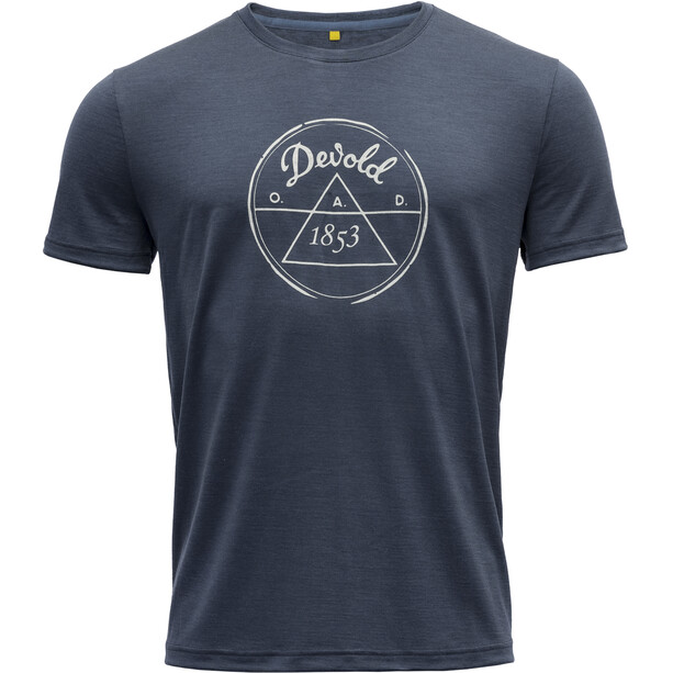 Devold 1853 T-Shirt Homme, bleu