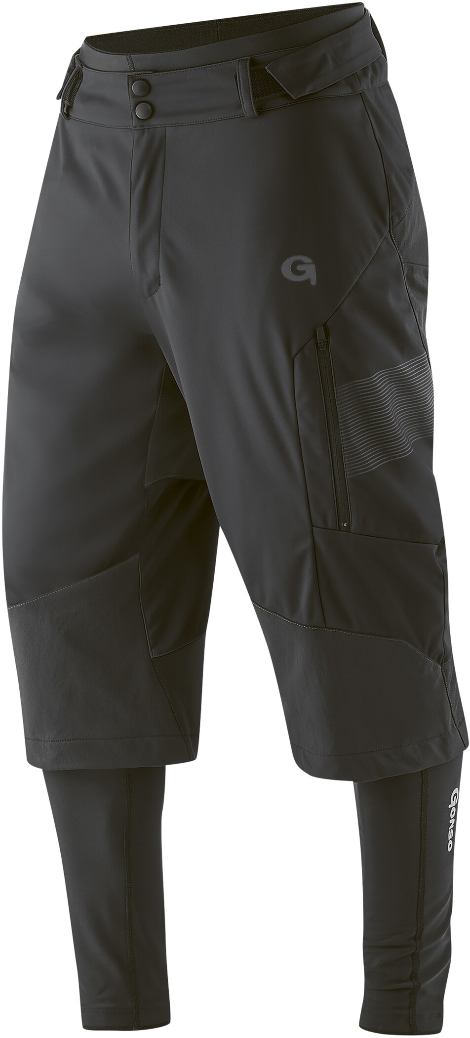 Gonso Mens All-Weather Trousers 3/4 Lanin 