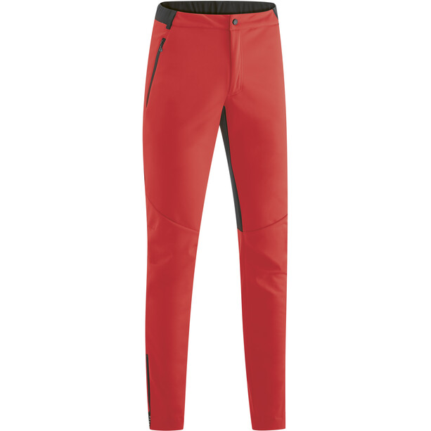 Gonso Odeon Pantalon Softshell Homme, rouge