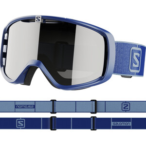 Salomon Aksium Access Goggles blau/silber