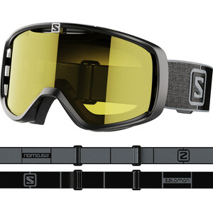 Salomon Aksium Access Goggles grau/gelb