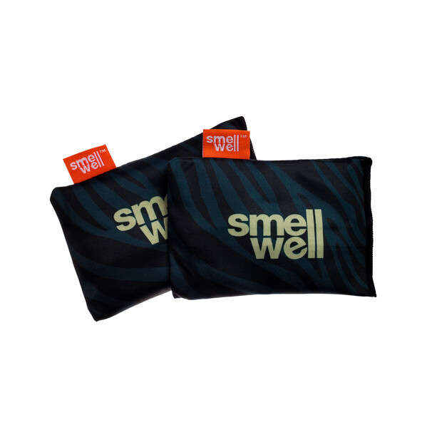 SmellWell Active Freshener Inserts for Shoes and Gear black zebra