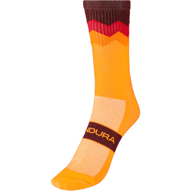 Endura Spikes Socks Men mandarin