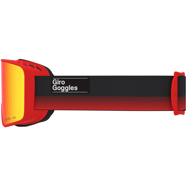 Giro Method Goggles schwarz/rot