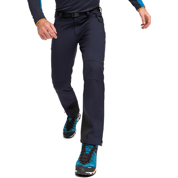Maier Sports Tech Pants Pantaloni Softshell Uomo, blu