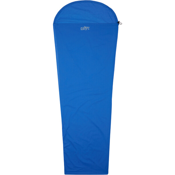 CAMPZ Trekker Sleeping Bag Liner Egyptian Cotton, azul
