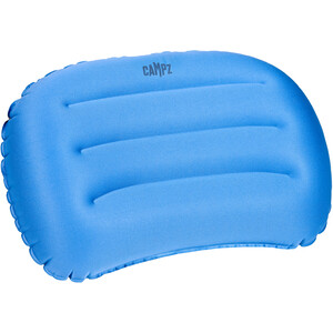 CAMPZ Curved Air Pillow, azul/gris azul/gris