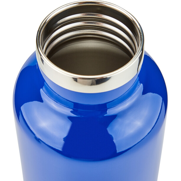 CAMPZ Geïsoleerde fles met Bamboe Dop 750ml, blauw