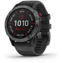 Garmin Fenix 6 Pro Solar GPS Smartwatch schwarz/grau