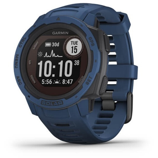 Garmin Instinct Solar GPS Smartwatch blau