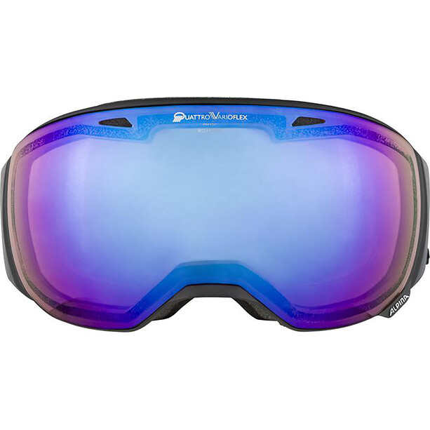 Alpina Big Horn QVMM Goggles schwarz/blau