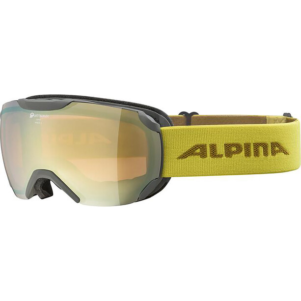 Alpina Pheos S QHM Brille gelb/gold