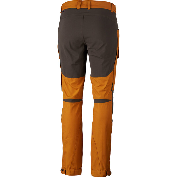 Lundhags Authentic II Pantalones Hombre, naranja/gris