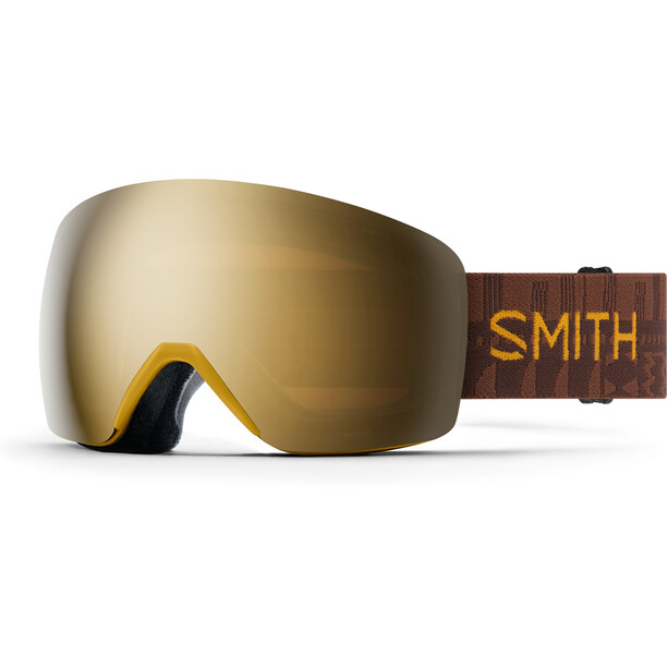 Smith Skyline Schneebrille gold/braun