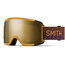 Smith Squad Schneebrille gold/braun