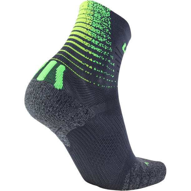 UYN Run Fit Socks Men anthracite/green lime