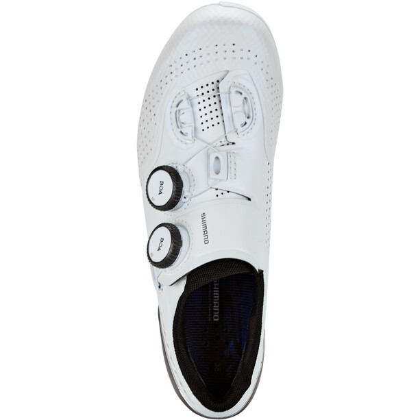 Shimano SH-RC9 S-Phyre Chaussures de vélo Femme, blanc