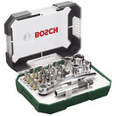 Bosch Jeu d'embouts de tournevis avec cliquet 26 pièces