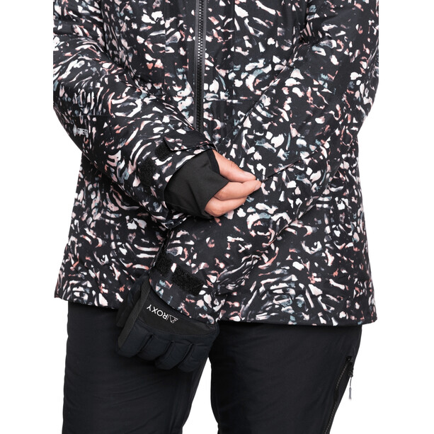 Roxy Essence Snow Jacket Women, zwart/wit