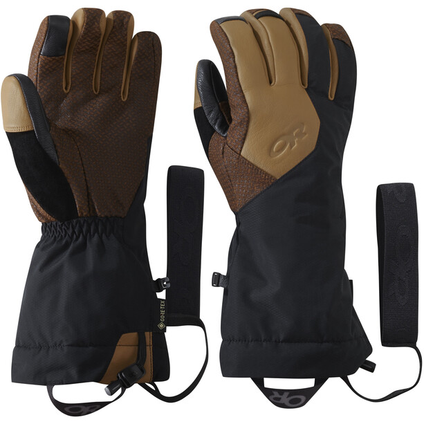 Outdoor Research Super Couloir Sensor Gloves Men svart/beige