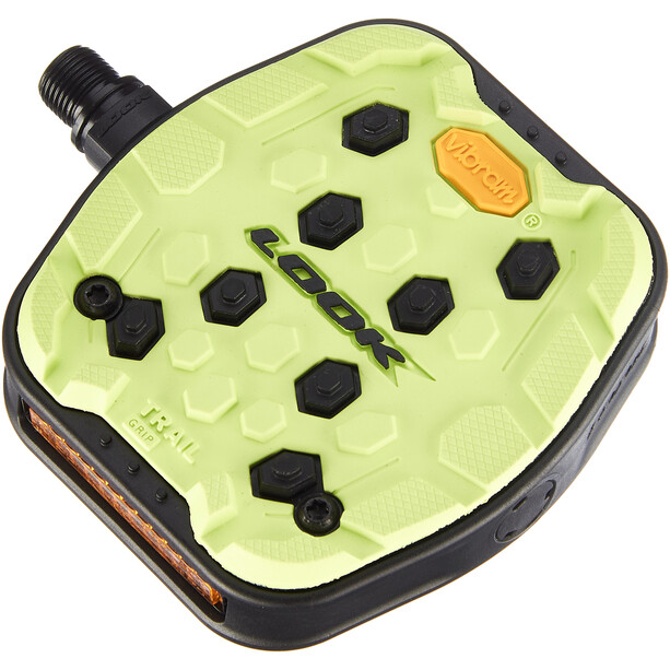 Look Trail Grip Pedals lime