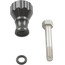 K-EDGE Knurled Screw for GoPro silver