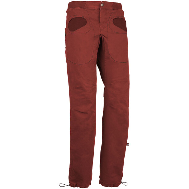 E9 Rondo Slim Trousers Men, rojo
