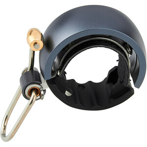 Knog Oi Luxe Bike Bell black/grey