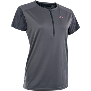 ION Traze VENT Half-Zip Kurzarm Shirt Damen grau grau