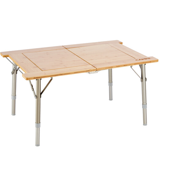 CAMPZ Utility Table en bambou 51x78x40, marron