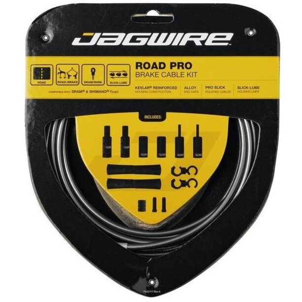 Jagwire Road Pro Kit Cable Freno, gris