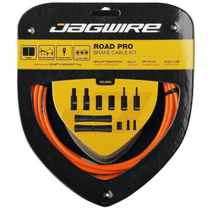 Jagwire Road Pro Brake Cable Kit オレンジ