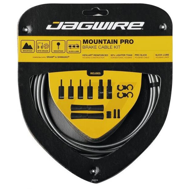 Jagwire Mountain Pro Kit câble de frein, gris