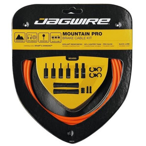 Jagwire Mountain Pro Brake Cable Kit オレンジ