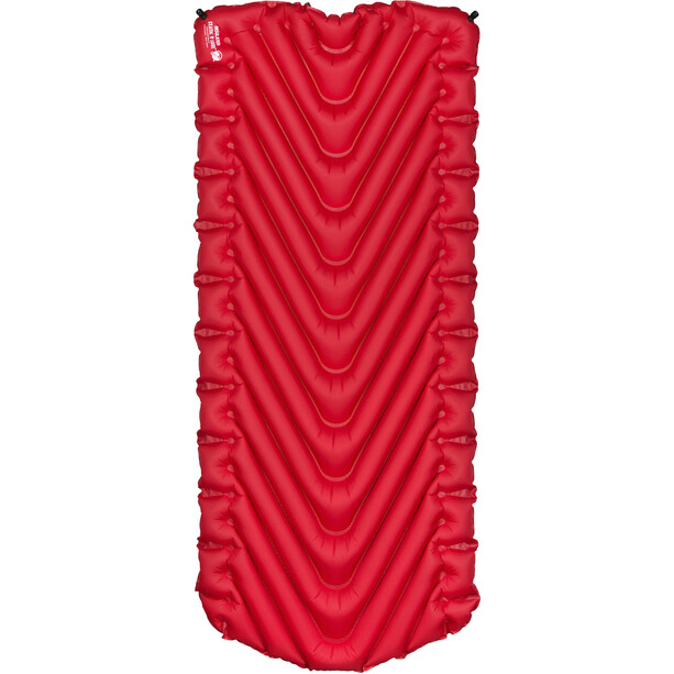Klymit Insulated Static V Luxe Sleeping Mat, rood