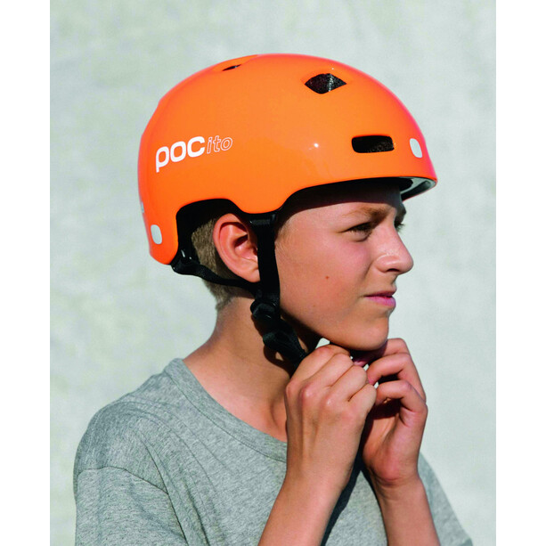 POC POCito Crane MIPS Helmet Kids fluorescent orange
