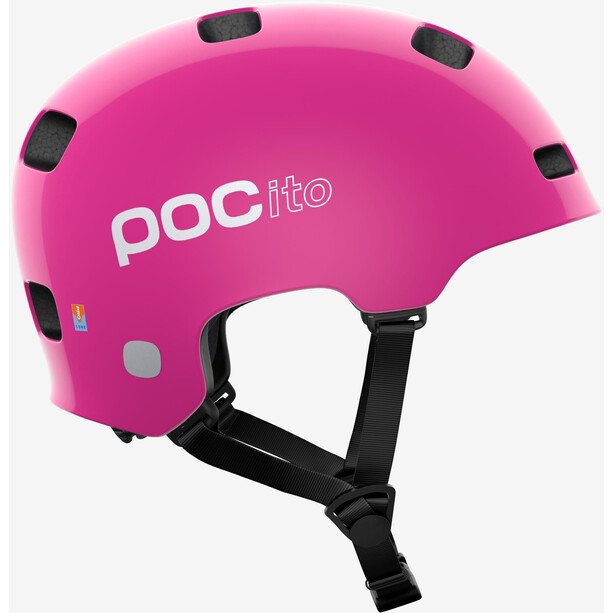 POC POCito Crane MIPS Helmet Kids fluorescent pink