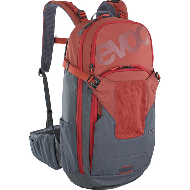 EVOC Neo Protector Backpack 16l chili red/carbon grey