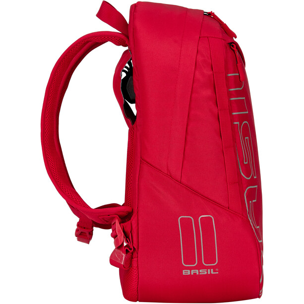 Basil Flex Bicycle Backpack 17l signal red